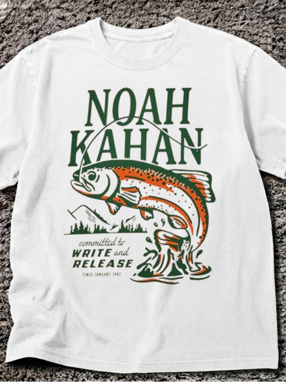 Noah Kahan Write & Release Stick Season T-Shirt